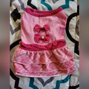 Bailey & Bella companion couture pink puppy dress. XS